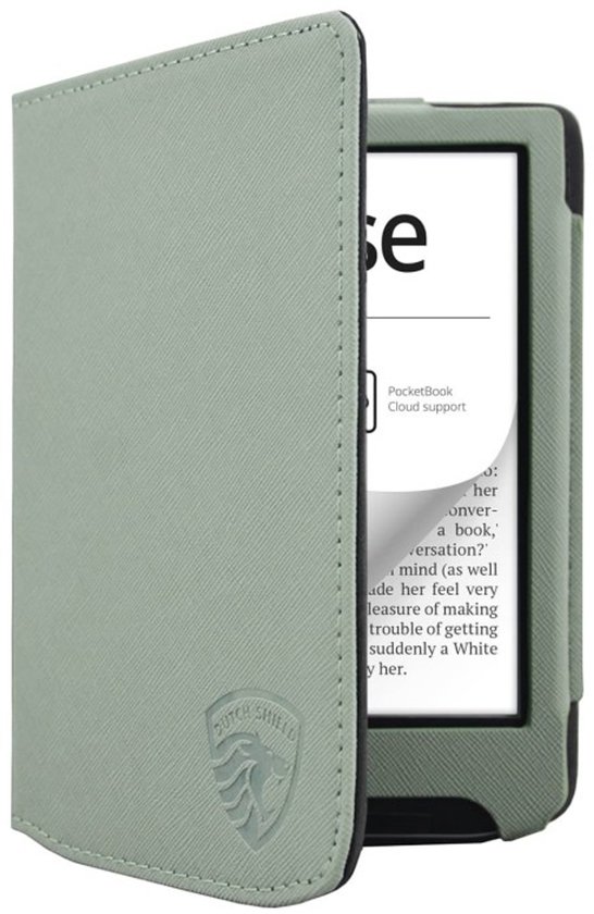 Luxe Hoesje Geschikt voor Pocketbook Verse Pro Color Hoes Cover Agave Green Blue van Gecko Covers