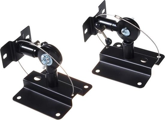 Maclean Brackets MC-552 - Luidspreker muurbeugel voor speakers set 2 stuks Zwart van Maclean