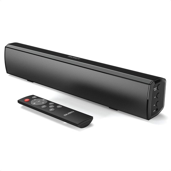 Majority Bowfell Compacte Soundbar - Bluetooth - 50W - RCA - Stereo - met Afstandsbediening - Zwart