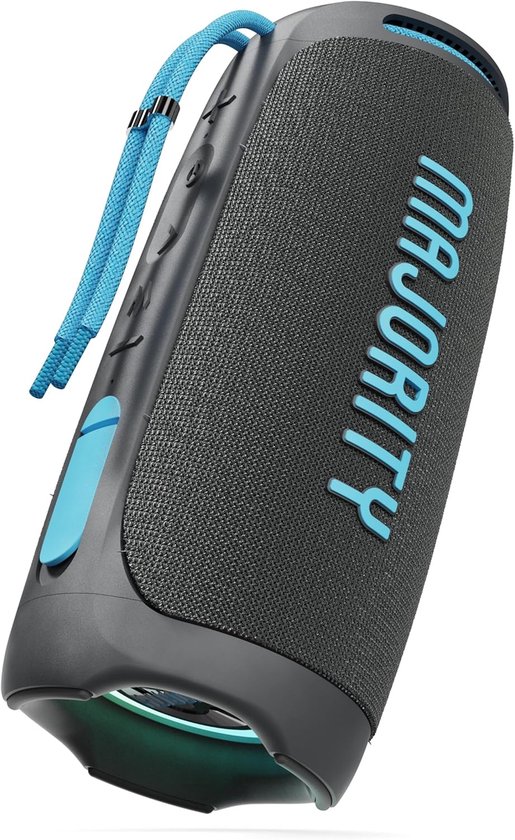 Majority Move 3 - Bluetooth Speaker - Draagbaar - 40W - 30 uur Batterij - Waterdicht - IP67 - Zwart