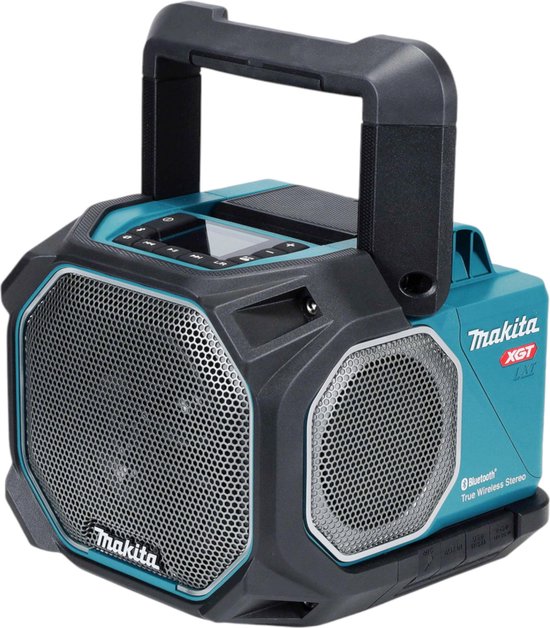 Makita MR 014 GZ Luidspreker 14,4 / 18 / 40 V AC/DC Bluetooth Microfoon Solo - zonder accu, zonder oplader van Makita