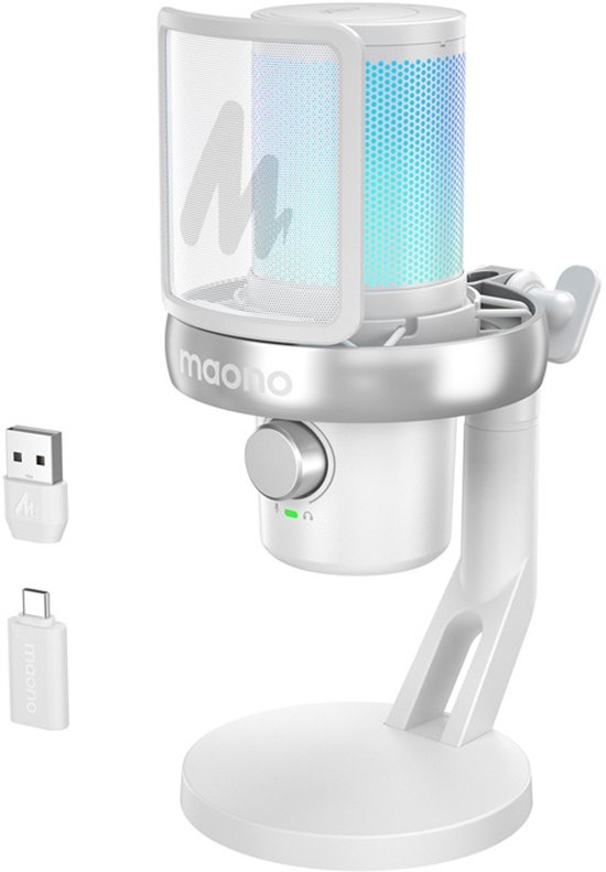 Maono Dm40 Pro Microfoon Zilver