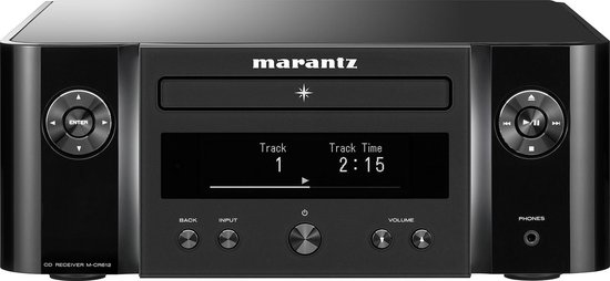 Marantz M-CR612 HiFi Systeem, Versterker, CD-Speler, DAB+ Radio, HEOS, Bluetooth, AirPlay 2, Alexa, Google Assistant - Zwart