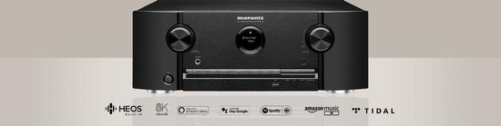 Marantz SR5015 7.2 AV-Receiver - Receiver met Bluetooth - 180 Watt per Kanaal - Zilvergoud