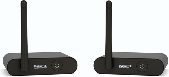 Marmitek Audio Anywhere 630 - Wireless audio transmitter en receiver - Draadloze audio transmitter en receiver van Marmitek
