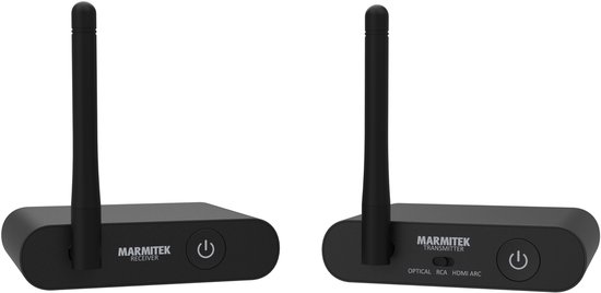 Marmitek Audio Anywhere 730 draadloze audio zender en ontvanger - Toslink & ARC - Draadloos audio