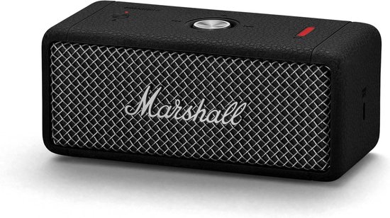 Marshall Emberton II - Bluetooth Speaker - Zwart & Staal van Marshall