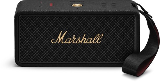 Marshall Middleton II - Portable speaker - Black & Brass van Merkloos