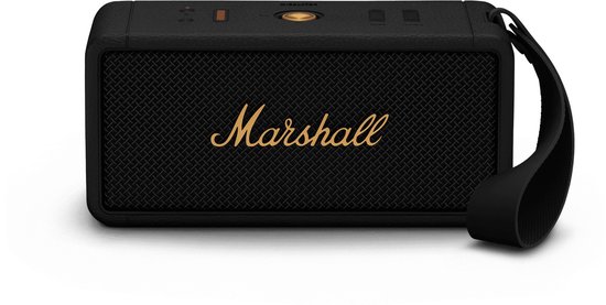 Marshall Middleton - Portable speaker - Black and Brass van Marshall