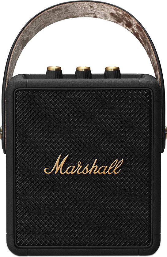Marshall Stockwell II - Bluetooth Speaker - Zwart & Messing van Marshall