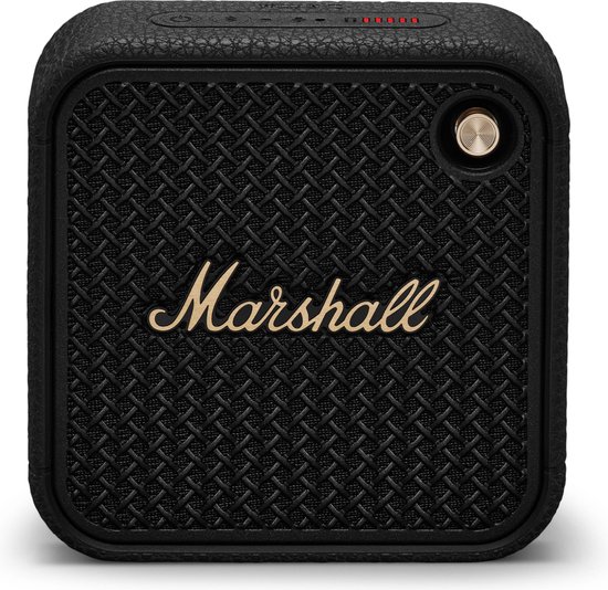 Marshall Willen II - Bluetoothspeaker - Zwart & Messing van Marshall