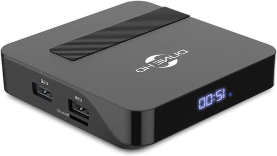 Media Speler - Streamer Box - Films Kijken - AV1 HDR10+ Ondersteuning - 4K 60Hz - Zwart