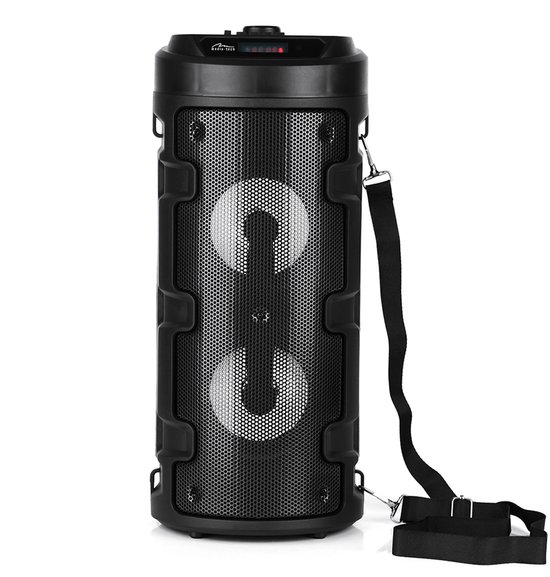 Media-Tech draadloze luidspreker, Bluetooth, karaoke, 1000W, zwart, MT3165 van Merkloos