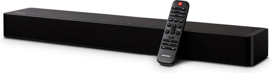 MEDION P61155 2.0 Soundbar met Bluetooth (incl. afstandsbediening, aanraakbediening, HDMI (ARC), AUX, optische ingang, 2 x 30 W RMS)