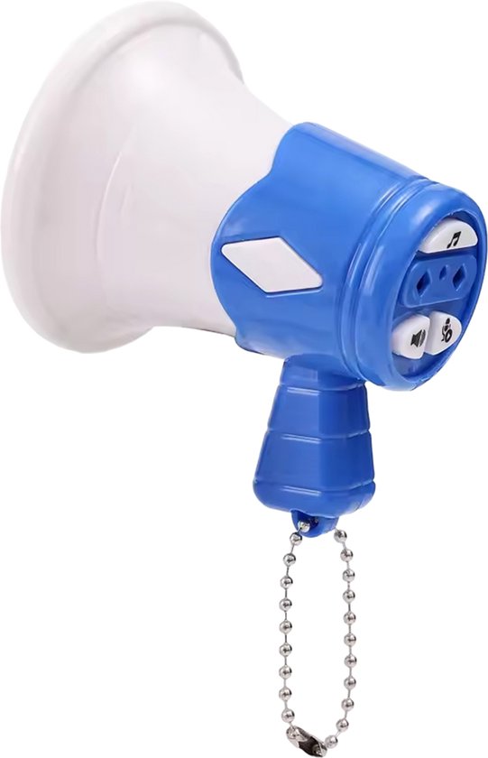 Megafoon Sleutelhanger - Microfoon - Luidspreker - Ultras - Grappig Kado van Merkloos