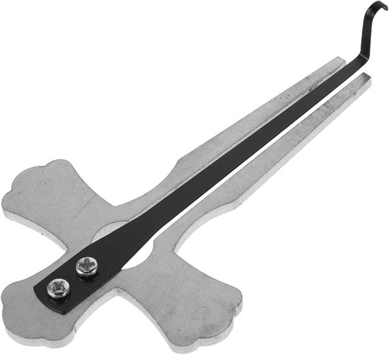 Metalen Mondharp - Etnisch Instrument - Folk Muziek - Kruis Ontwerp - 11.4 cm - Zilver