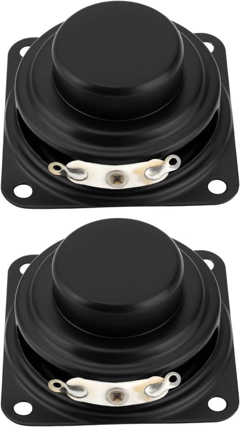 Mini audio speakers 40mm - vierkant - interne magnetische speaker - ideaal voor walkie-talkies en bluetooth audio - ShopVlot