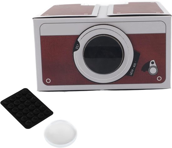 Mini DIY Home Projector voor Mobiele Telefoons - Tweede Generatie Draagbare Smart Projector voor Thuisbioscoop en Filmavonden van Merkloos