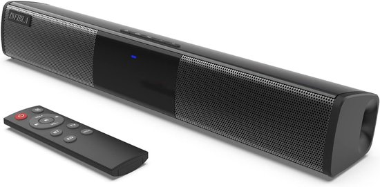 Mini Soundbar - Compacte Audio - Thuisbioscoop Geluid - Draadloos Bluetooth - 36cm Lengte - Zwart van MINI