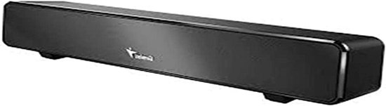 Mini Soundbar - Compacte Luidspreker - Muziek Streamen - USB Powered - 6W Vermogen - Zwart