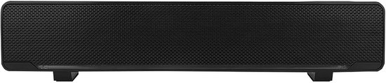 Mini Soundbar - Draagbare Luidspreker - Muziek Streamen - 3D Stereogeluid - 32 cm Lengte - Zwart