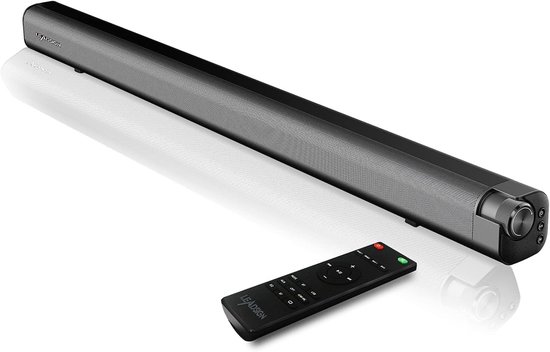 Mini soundbar - Zwart - 37 Inch - Soundbar met Subwoofer en Surround Geluid - Voor TV