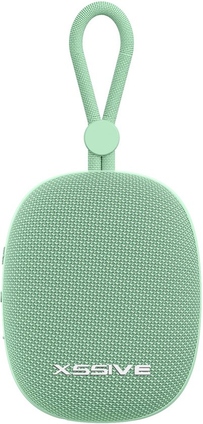 Mini Speaker Bluetooth 5.3 - 12+ Uur Afspeeltijd - Spatwaterbestendig - Draadloze Speakers Klein - Groen van Merkloos