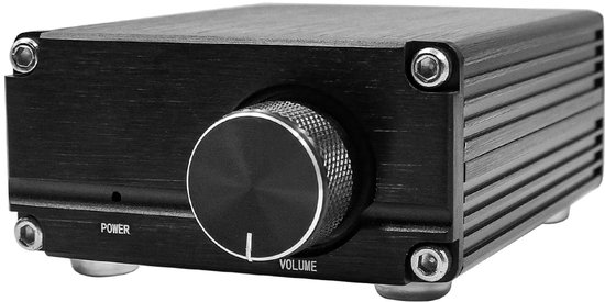 Mini Vermogensversterker 100W voor HiFi Audio en Subwoofers - Zwart