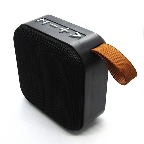 Mini Wireless Speaker - Draagbare Mini Bluetooth Speaker - Draadloze Luidspreker Waterdichte Stereo Sound Draadloze Luidspreker - Met Handvat - 4.2 Bluetooth Speaker - Geschikt voor feesten, thuis, buiten, reizen - zwart van Merkloos