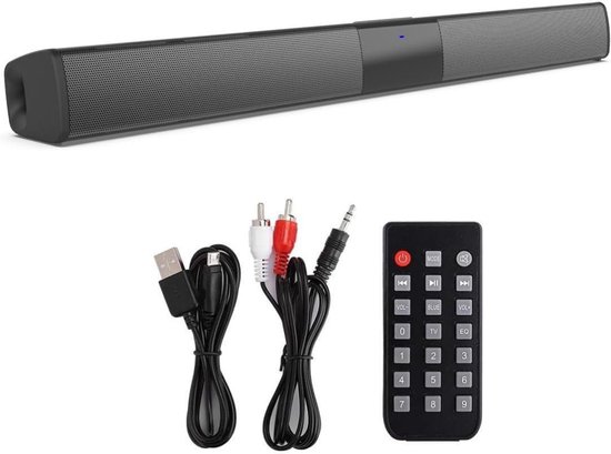 MIRA® Soundbars – Soundbar met DSP-Technologie – Speaker met Bluetooth - Zwart - 59cm x 9cm x 9cm van mira