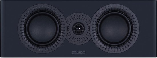 Mission LX-C2 MKII Center speaker - Zwart van Mission