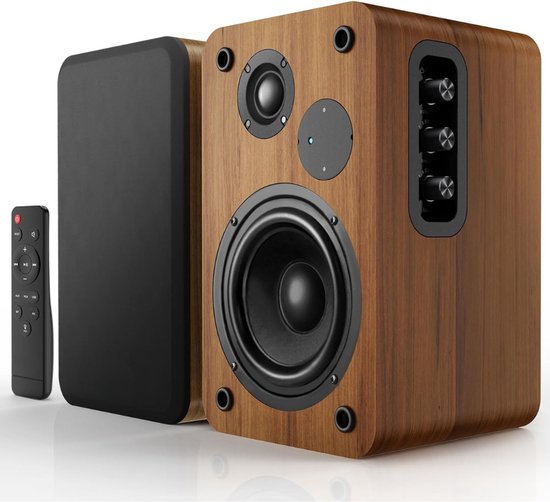MKSS® Boekenplank Speakers – HiFi Speakers – Stereo Speakers van Merkloos