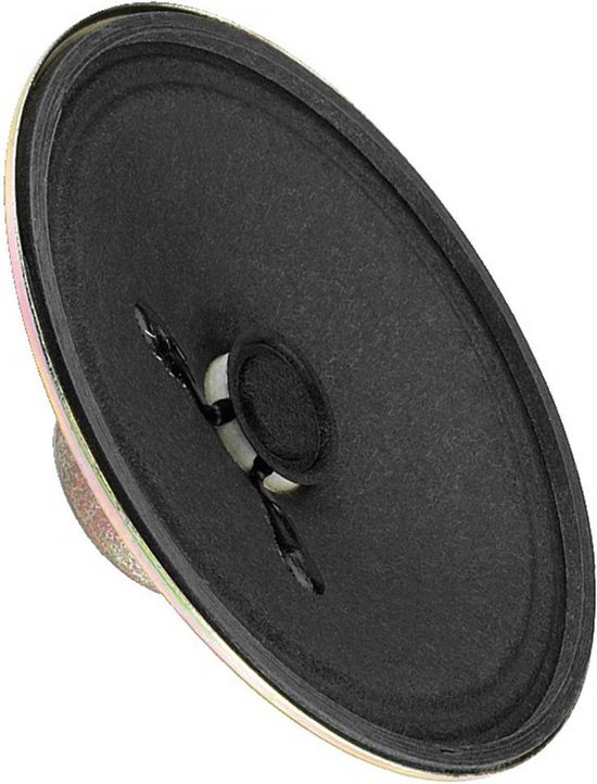 Monacor SP-3RDP 3 inch 7.7 cm Mini-luidspreker 0.5 W 8 Ω van Monacor