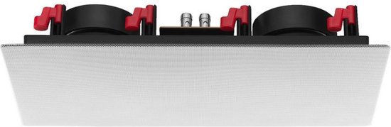 Monacor SPE-252HQ 2-weg coaxiale inbouwluidspreker 100W 8 Ω Wit 1 stuk(s) van Merkloos