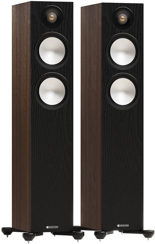 Monitor Audio Bronze 300 - Walnoot (7G) - Vloerstaande Luidspreker