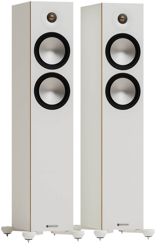 Monitor Audio Bronze 300 - Wit (7G) - Vloerstaande Luidspreker van Monitor Audio