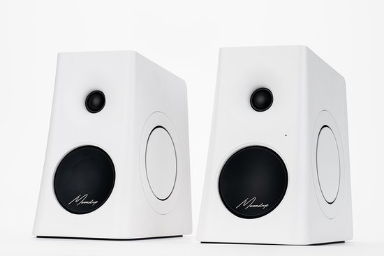 Moondrop MM3A - Actieve HiFi Speakerset - 66W - Bluetooth 6.0 - LDAC - 2.0 Stereo Speakers - USB-C, AUX & Optische Aansluiting - Wit