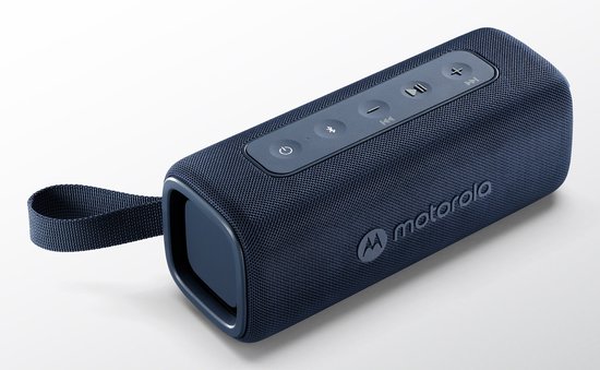 Motorola ROKR 600 - Draagbare Speaker - Bluetooth 5.0 - 30W - Waterdicht IP67 - Niebieski