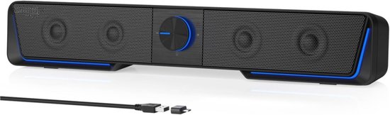 MRKK® Soundbar PC - Speaker Computer - Plug & Play - ( Anount of W) van MRKK
