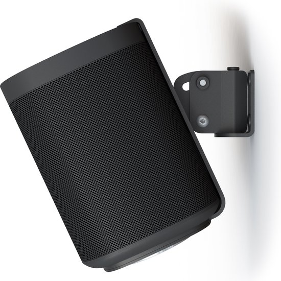 Multibrackets – Sonos premium draaibare en kantelbare wandbeugel voor Sonos One, One SL en PLAY:1 | kleur zwart van Multibrackets