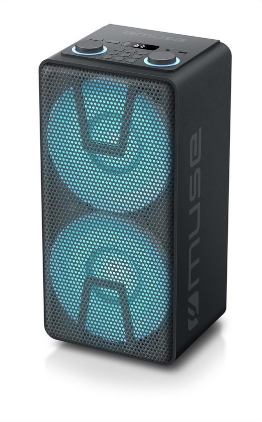 Muse M-1805DJ - Bluetooth DJ party speaker met ingebouwde batterij (150 Watt) van Muse