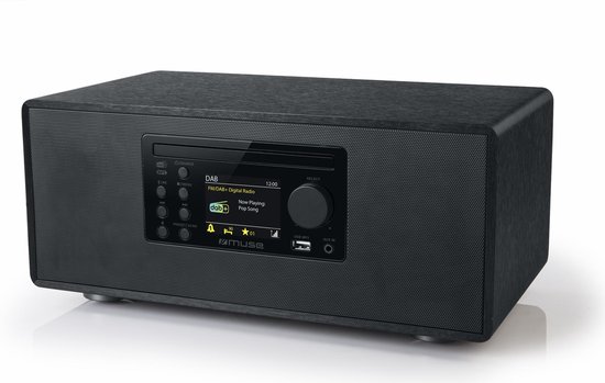 Muse M-695DBT - Micro-audiosysteem met DAB+/FM-radio, bluetooth, CD en USB, zwart van Muse