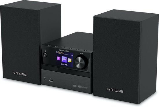 Muse M-70DBT - Micro-audiosysteem met DAB+/FM-radio, CD, USB en bluetooth van Muse