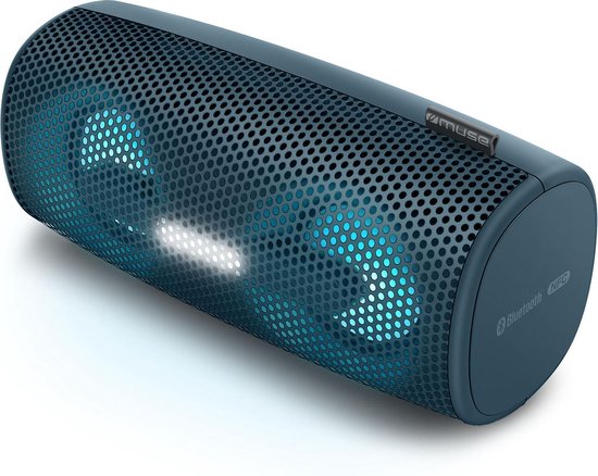 Muse M-730DJ - Draagbare bluetooth speaker, spatwaterdicht met verlichting van Muse