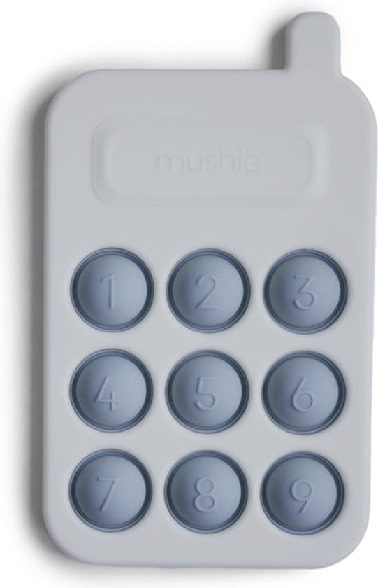 Mushie Pop It Telefoon Sensorische Siliconen Speelgoed van Mushie