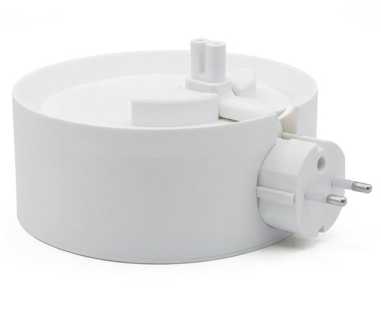 Muurbeugel geschikt voor Sonos Era 100 - Standaard geschikt voor Sonos Era 100 - Stopcontact Houder - Zonder boren - Kabelvrij & Stevig - Wit van Cavus