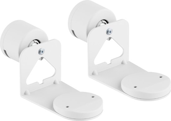 Muurbeugel set voor Sonos Era 100 en 300 - 2 stuks - Draai- en kantelbaar - Premium - Wit van Cavus