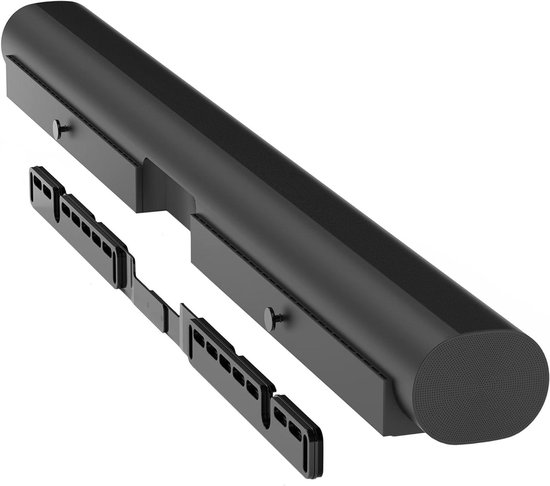 Muurbeugel Soundbar - Houder Speaker - Geluid Verbeteren - Verborgen Ontwerp - 45.4 cm - Zwart