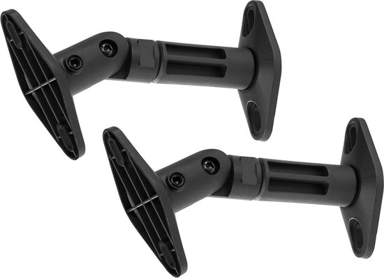 Muurbeugel speaker - Audizio HTS20 - Kantel- en draaibaar - Universeel - Zwart van Audizio