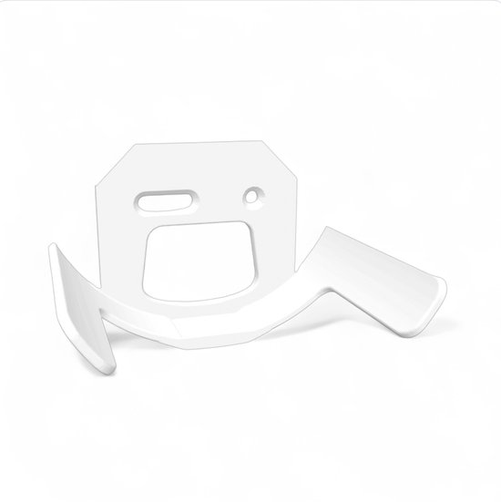 Muurbeugel voor Google Nest Wifi Router - Houder voort Google Wifi - eenvoudige bevestiging - Wit - wallmount voor Google Nest Wifi van EVM®